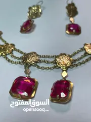  7 Ruby gemstone حجر الیاقوت