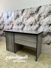  2 مكتب خشبي عملي احدث اصدار انيق جدا مناسب للموظف و الطالب او استخدام منزلي خشب لامينت 3 جوارير