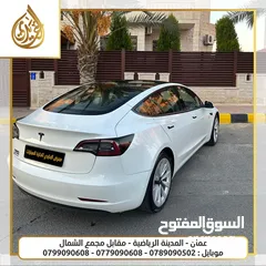  10 تيسلا موديل 2022 TESLA MODEL 3 بدفعة اولى 2400