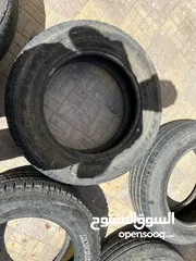  5 اطارات  عجال سيارة دبل كابين 6 A65size 18 أطارات. 235/65/18