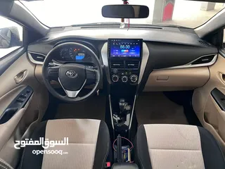  12 تويوتا يارس 2018 فحص كامل 7 جيد من دون ملاحظات بحالة الوكالة