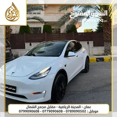  5 تيسلا 2021 بدفعة اولى 2500 TESLA MODEL Y