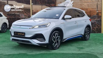  27 بي واي دي BYD يوان 2023 أعلى مواصفات فل الفل 5 كاميرات بانوراما لون مميز جدا