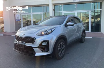  1 KIA SPORTAGE 1.6L/2020/SILVER/GCC