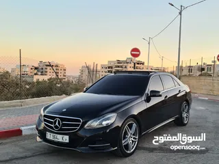  25 Mercedes Benz E200 / W212  فل إضافات مع بانوراما / صالون جلد بني عداد حقيقي 102,000 K.M / فحص نخب