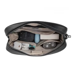  2 WiWU Master Genuine Leather Fingerprint Lock Pouch   -NEW -MEGAByte