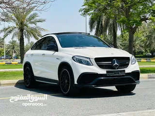  2 MERCEDES GLE63 S COUPE FULL OPTION GCC SPACE MODEL 2016