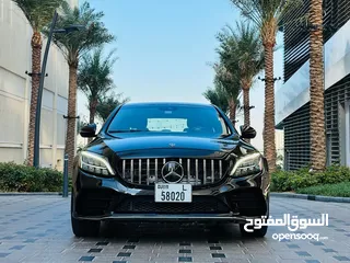  2 مرسيدس C300بحالة ممتازة فل مواصفات 2021