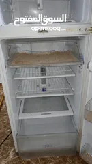  2 ثلاجه LG مستعمل بحاله الوكاله شغاله 100 ب 100