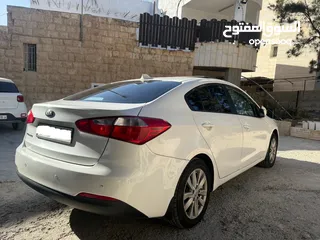  19 كيا k3 سيراتو 2014 مع فتحة سقف نخب بنزين