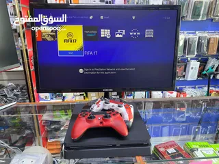  1 We are Selling 24inch LED TV with playstation 4 slim 2 controller included