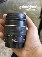  5 عدسات للبيع وشنتة وميموري عدسة 50mm 1.4 وعدسة 28/80