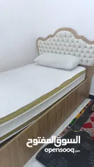 2 سرير غرفة نوم واحد شبابي واطفال