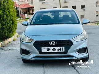  4 هونداي اكسنت 2019 محرك 1600cc بحاله الوكاله