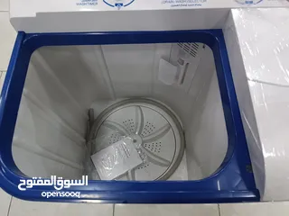  3 عرض نااار على غساله حوضين ايكو ستار 10 كيلو كامل مع تنشيف