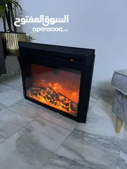  2 صوّبه كهربائي  fireplace