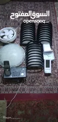  1 4 اضواء 2 منبه وتلفون وشفاط 20 في 20 حاله ممتاذه