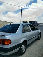  4 تويوتا كورولا موديل 1999 اوتوماتيك بسعر مناسب لا حوله ولا قوة الا بالله العلي العظيم واتوب اليه