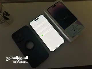  4 ايفون 14 برو ماكس 128 جيجا حرررق حرررق