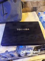  3 لابتوب توشيبا بحاله ممتازه
