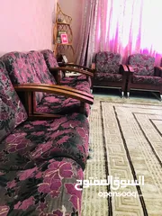  8 طقم غرفة جلوس لون بنفسجي