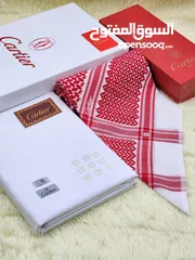  8 عرض خاص اطقم جديده اصدارات 2025 قماش مع الشماغ كارتير مونت بلانك اقنر جفنشي ملكي خاص مع المرفقات.