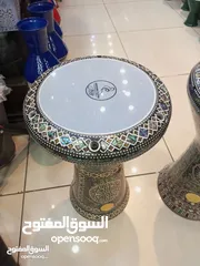  6 طبلة سنباطي صدف كامل جوهرة الفن