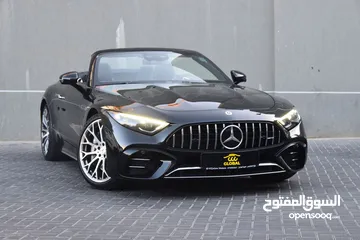  24 ccc global car rental / Mercedes SL AMG 2024  للإيجار