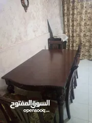  3 طقم سفرة مع ست كراسي