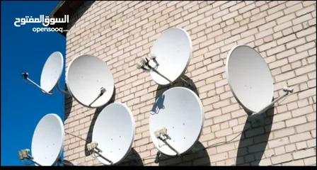  4 Dish Satellite, Receiver Sale And Fix