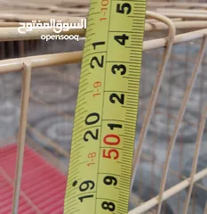  7 قفص يصلح لطيور والدواجن للبيع