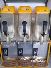  3 ماكينة سلاش نوع دراغون صيني تبريد وتجميد مع طاوله تفصيل جديد