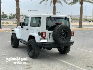  4 Jeep Wrangler Rubican 2014 (White)