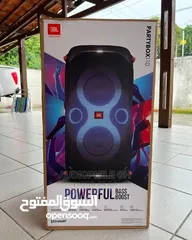  1 سماعة جي بي ال jbl partybox 110 استعمال اسبوعين