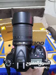  14 كاميرا نيكون 7100 d مع عدستها الاصليه وكاله و جميع اكسسواراها الاصلية