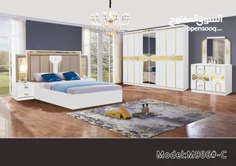  5 غرف نوم حديثه في غايه الجمال شامل التركيب والدوشق