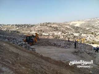  6 تملك قطعة أرض مميزه اطلالة جميلة في اجمل مناطق دورا مكلة على الخليل