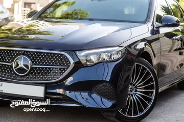  2 Mercedes E200 2024 Mild hybrid Amg kit   السيارة بحالة ممتازة جدا و قطعت مسافة 2500 كيلو متر فقط