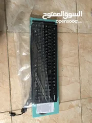  2 لوحة المفاتيح Logitech سلكي MK120