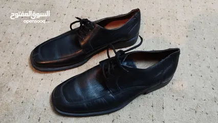  1 حذاء كندرة صناعة يدوية ماركة Mason & Son عالمية نمرة 43 جلد طبيعي
