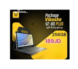  1 Vikusha Vz 80 Plus 256GB 12Ram فيكوشا  فكوشا تابلت تاب يدعم راحة اليد v z 80 بلس