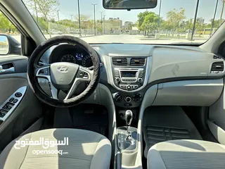  9 HYUNDAI ACCENT 2017 FULL OPTION  EXCELLENT CONDATION