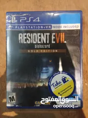  1 اسطوانه Resident Evil / Playstation 4