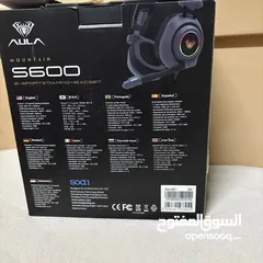  2 سماعات جيمنج شبه جديد مستعملة استعمال نظيف