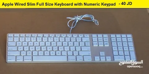  14 Apple Chargers Keyboards Mouses Remotes Cables