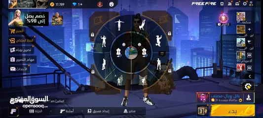  4 حساب فير باس 8 و 9 للبيع 60 دينار