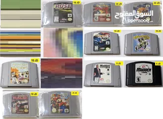  6 العاب ناينتدو  للبيع Nintendo Games for sale