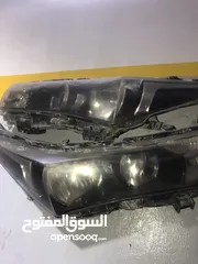  1 اضوية تويوتا كورولا موديل 2015عاكسه وكاله قزازه وكاله ياباني اصلي