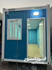  1 Porta cabins and containers