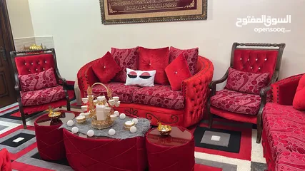 3 غرفة ضيوف خشب زان